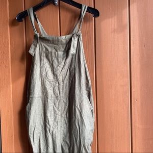 SO army green jumpsuit NWT
